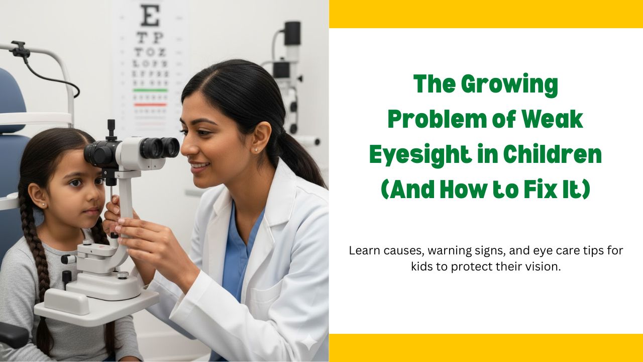 The Growing Problem of Weak Eyesight in Children (And How to Fix It)