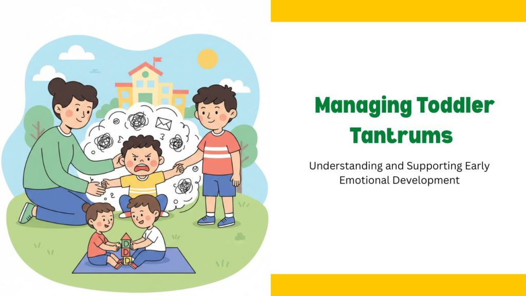 Managing Toddler Tantrums: Understanding and Supporting Early Emotional Development