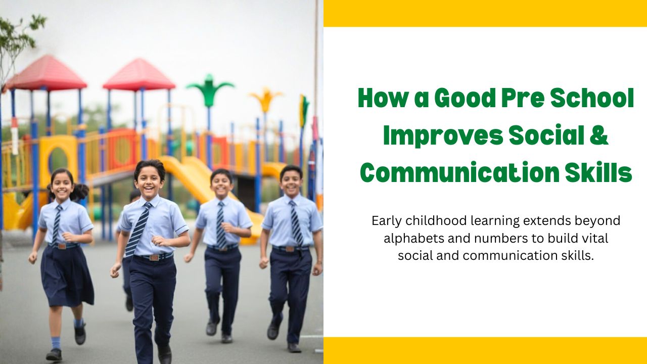 How a Good Pre School Improves Social & Communication Skills