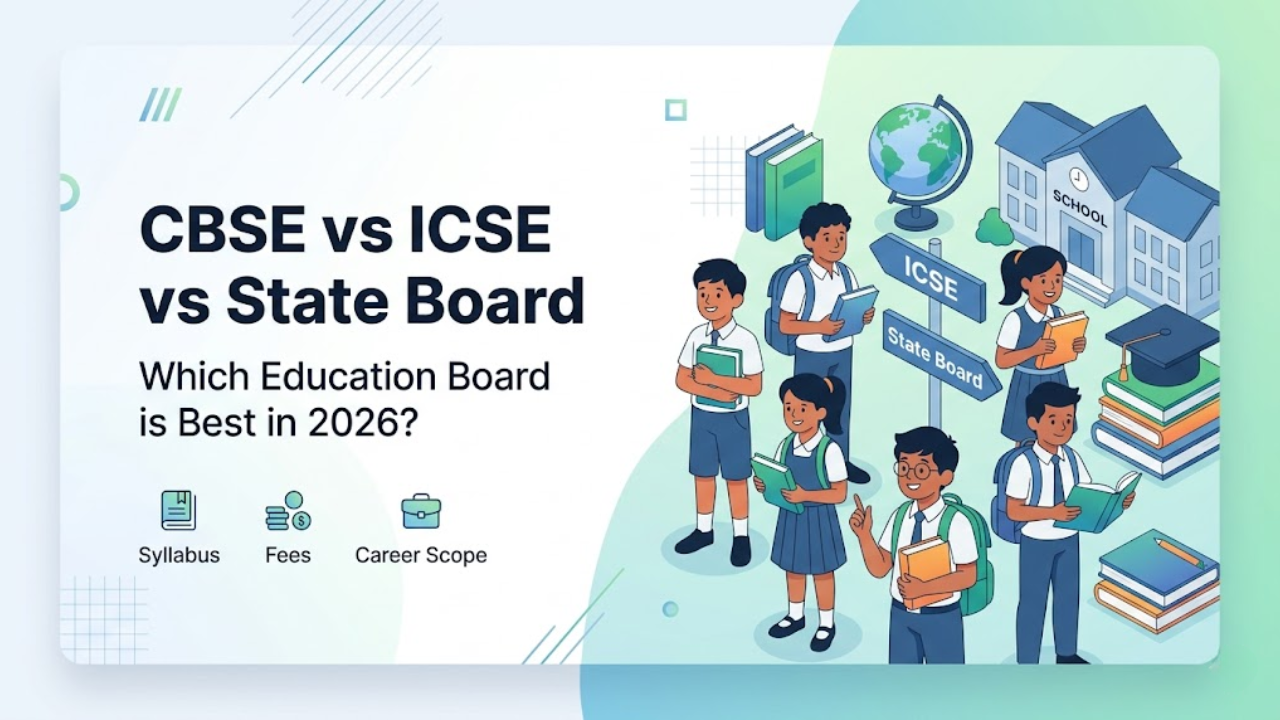CBSE vs ICSE vs State Board: Best Choice 2026