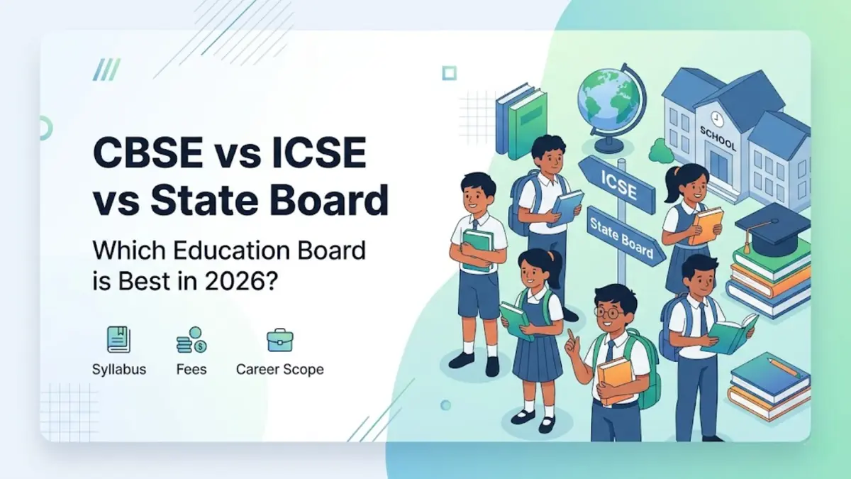CBSE vs ICSE vs State Board: Best Choice 2026