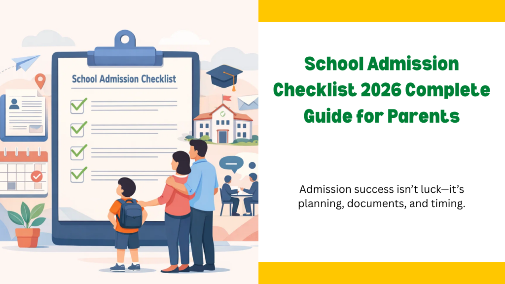 School Admission Checklist